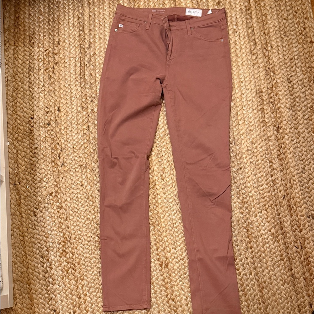 AG Adriano Goldschmied Women's Tan Skinny Jeans